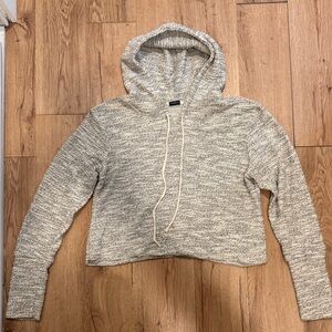 Brandy Melville Heathered Gray Hoodie